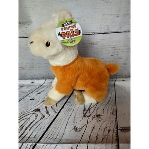 Adventure Planet Plush LLAMA LIGHT BROWN 9 Inch New Stuffed Animal Toy